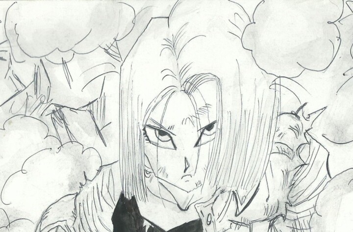 Dragon Ball Z Tribute 1980-1990 Saiyan G, Desenho por Eduardo Bustos  Segovia