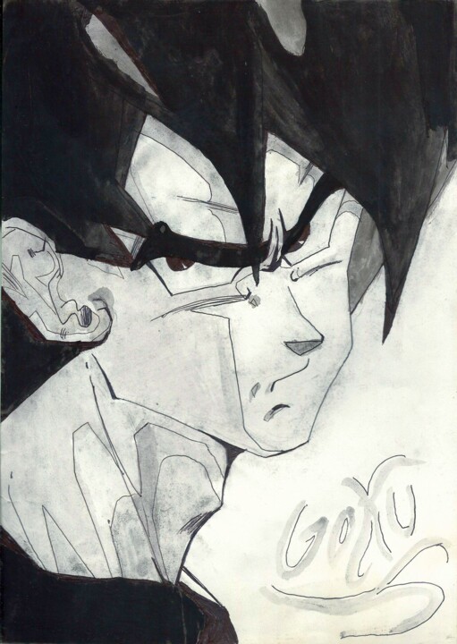 Dragon Ball Z Tribute Hommage 1990 Cell , Desenho por Eduardo