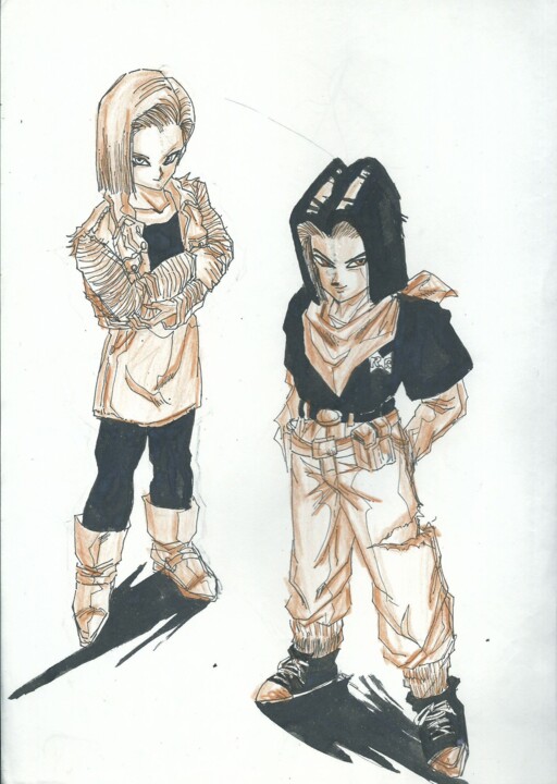 Dragon Ball Z Tribute 1980-1990 Saiyan G, Desenho por Eduardo Bustos  Segovia