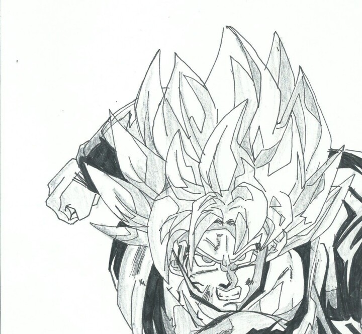 Dragon Ball Z Tribute 1980-1990 Saiyan G, Desenho por Eduardo Bustos  Segovia