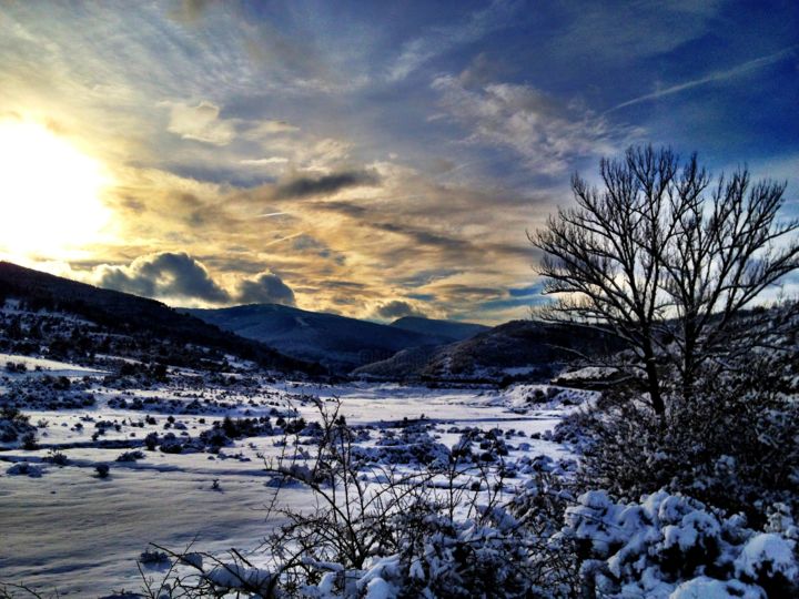 Fotografie getiteld "Invierno" door Eduardo Ramírez, Origineel Kunstwerk