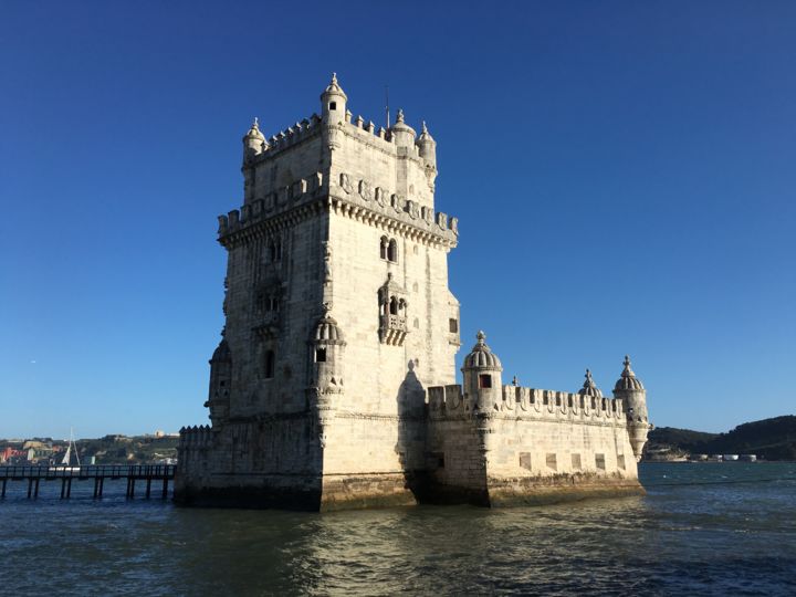 Fotografía titulada "Torre de Belem" por Eduardo Ramírez, Obra de arte original