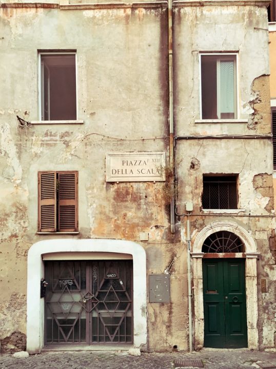 Fotografia intitolato "Trastevere" da Eduardo Ramírez, Opera d'arte originale