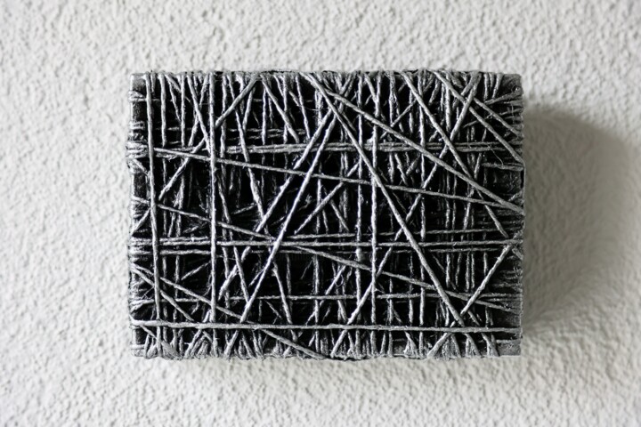 Sculpture titled "network" by Daniel Rohrbach, Original Artwork, Acrylic
