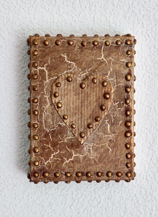 Sculpture intitulée "love for ever" par Daniel Rohrbach, Œuvre d'art originale, Acrylique