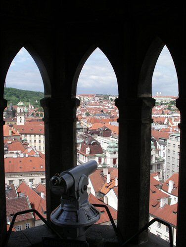 「View on Prague 1」というタイトルの写真撮影 Efi Kerenによって, オリジナルのアートワーク