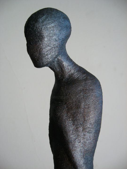 Sculpture titled "Figure 1" by Erik James, Original Artwork, Ceramics