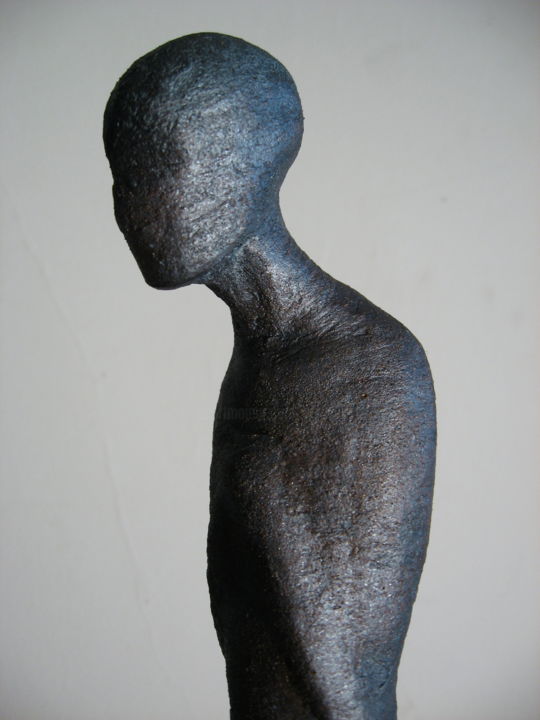 Sculpture titled "Figure 1" by Erik James, Original Art, Ceramics