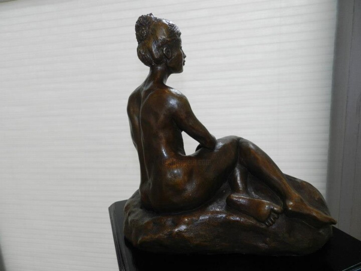 Sculpture titled "Bronze" by Ekas, Original Artwork, Metals
