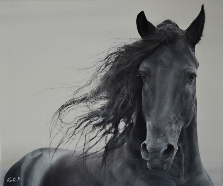 Картина под названием "Amstel" - Ekaterina Ponomareva, Подлинное произведение искусства, Масло
