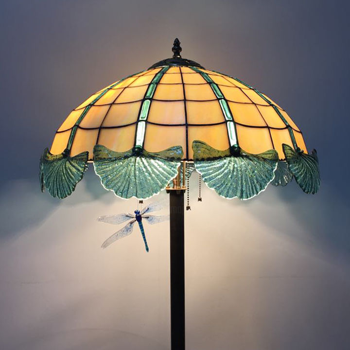Design mit dem Titel "Floor Lamp "Ginkgo"." von Ekaterina Pungina, Original-Kunstwerk, Leuchte