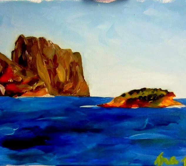 Painting titled "illa-olla-copia.jpg" by El Pico De Coral Ana, Original Artwork