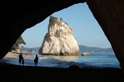 Photography titled "Cathedral Cove" by Elly B, Original Artwork