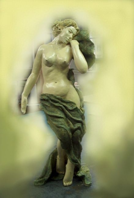 Escultura titulada "angel" por Emohd, Obra de arte original