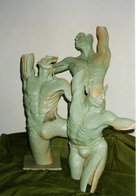 Escultura titulada "ballet" por Emohd, Obra de arte original