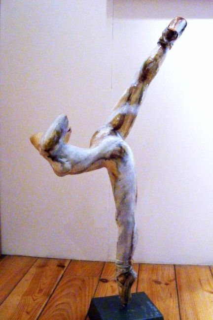 Pintura titulada "ballet4.JPG" por Emohd, Obra de arte original, Oleo