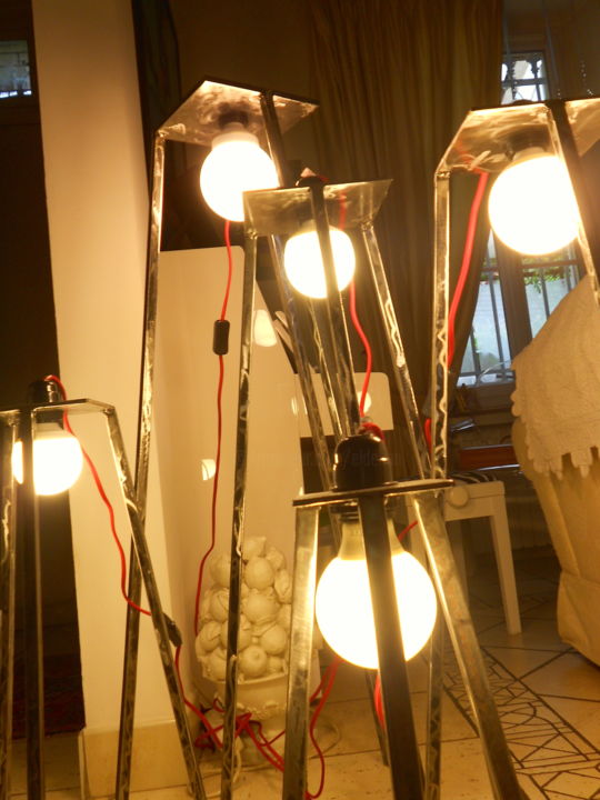 雕塑 标题为“EldeKan "Lampe Trip…” 由Eldekan, 原创艺术品
