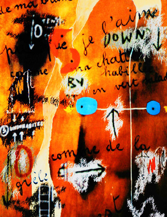 Arte digital titulada "Down" por Eldjune, Obra de arte original, Otro