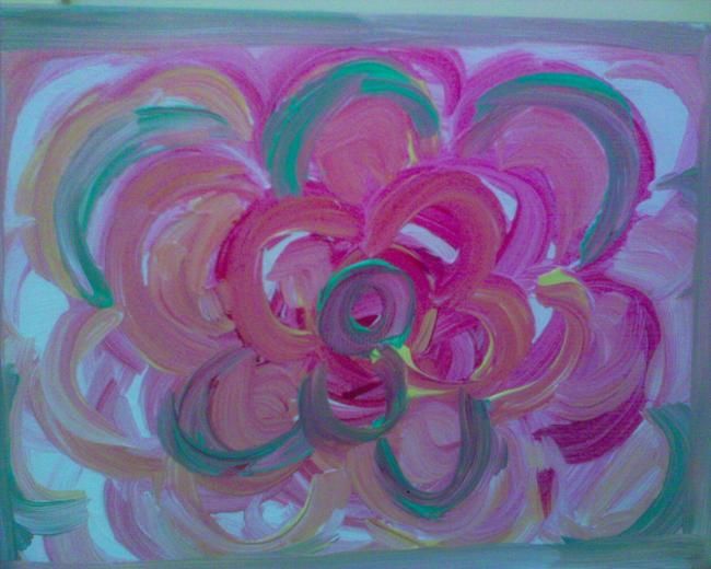 Peinture intitulée "Big Pink" par Jacques Elduayen, Œuvre d'art originale