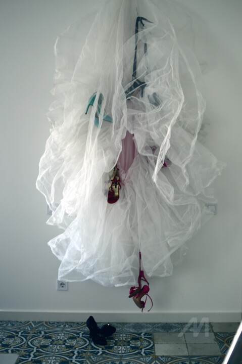 Sculpture titled "Female Desires" by Elena Bandurka, Original Art, Plastic