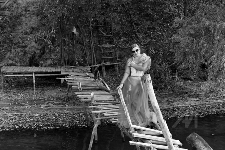 Photographie intitulée "Swimmers6" par Elena Bandurka, Œuvre d'art originale, Photographie numérique