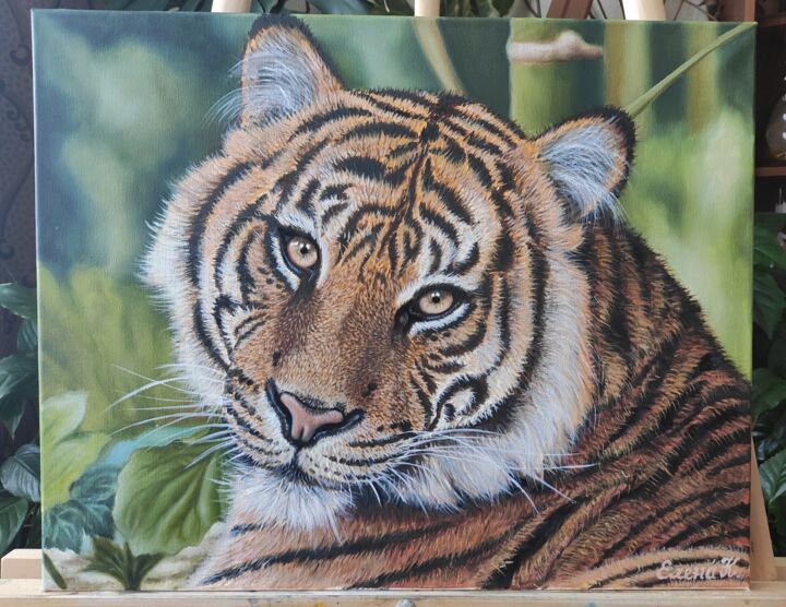 Malay Tiger, Картина - Elena Kozyutenko | Artmajeur