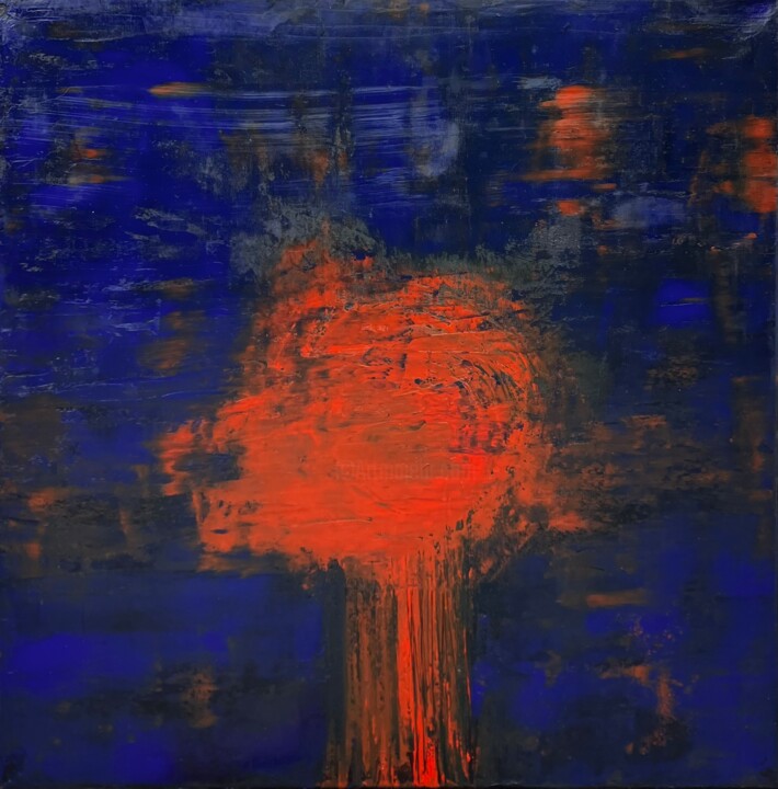Malerei mit dem Titel "Wrecking" von Elena R, Original-Kunstwerk, Öl