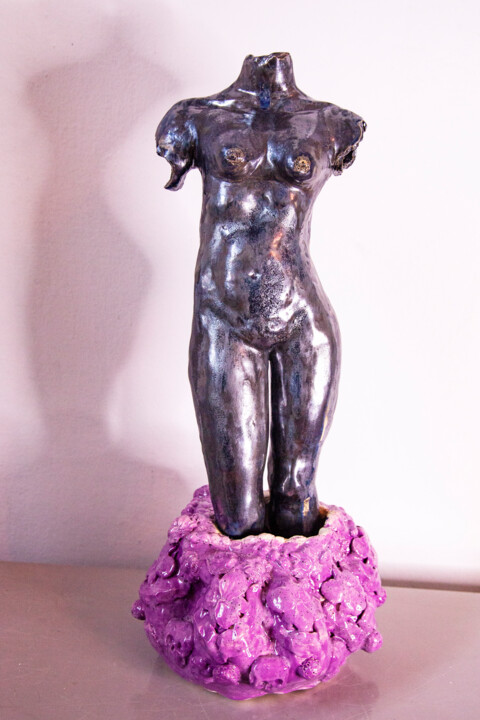 Rzeźba zatytułowany „Venus” autorstwa Elena Uljancic, Oryginalna praca, Ceramika