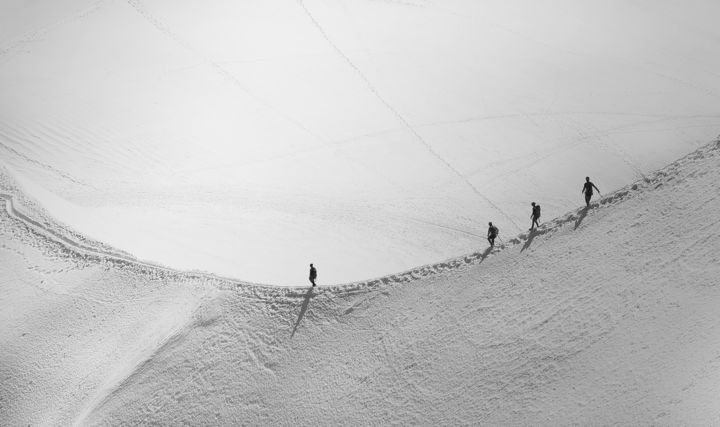 Photography titled "On the ridge" by Elena Raceala, Original Artwork, Digital Photography
