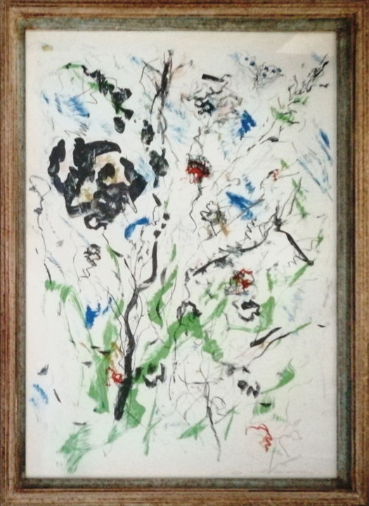 Painting titled "Primavera" by Eliano Fantuzzi, Original Artwork