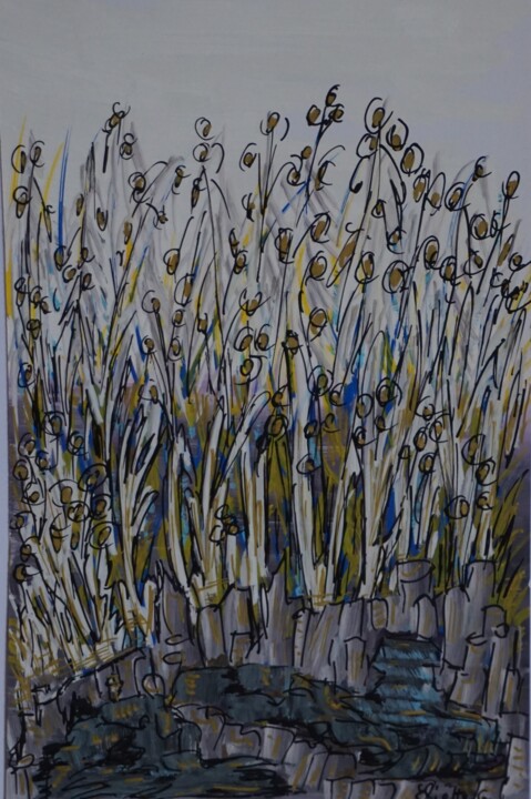 Peinture intitulée "dsc02409-2.jpg" par Eliette Gaurin, Œuvre d'art originale, Acrylique