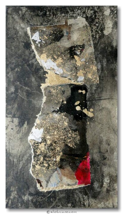 Картина под названием "STUDIO N° 11" - Elio Luciano, Подлинное произведение искусства, Акрил