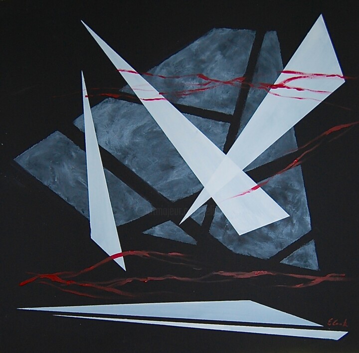 Pittura intitolato "La Dissidence du Ro…" da Elisa Cook, Opera d'arte originale, Olio