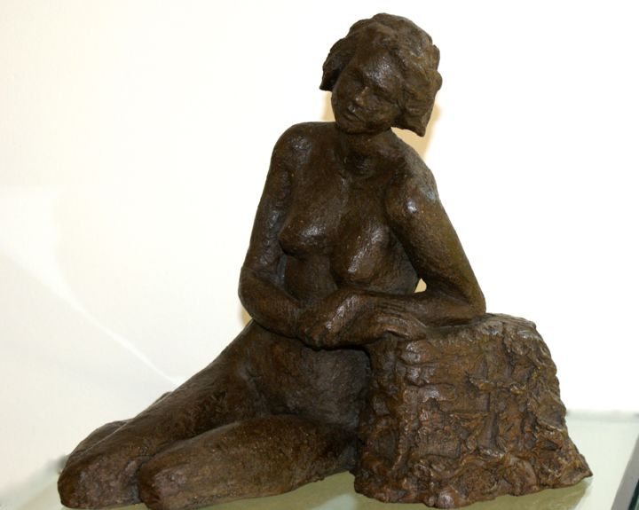 Sculpture intitulée "Rêverie" par Elisabeth Aloccio, Œuvre d'art originale