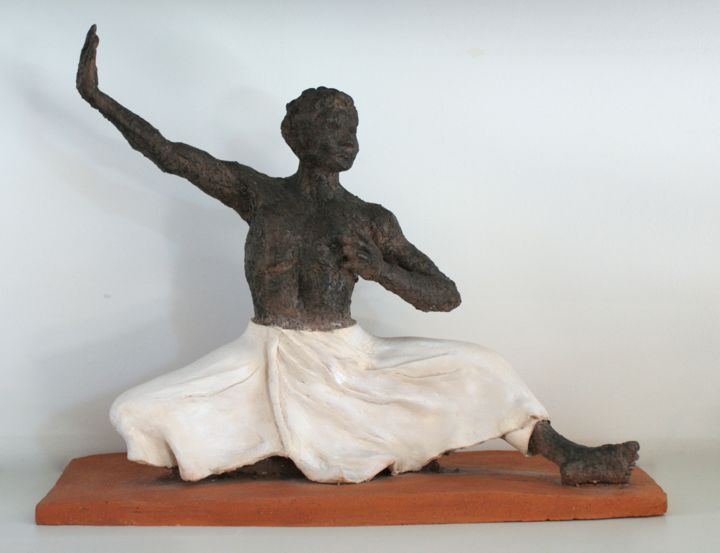 Sculpture titled "Danseur" by Elisabeth Aloccio, Original Artwork