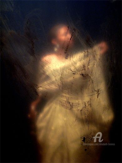Photography titled "ange?" by Elisabeth Brainos, Original Artwork