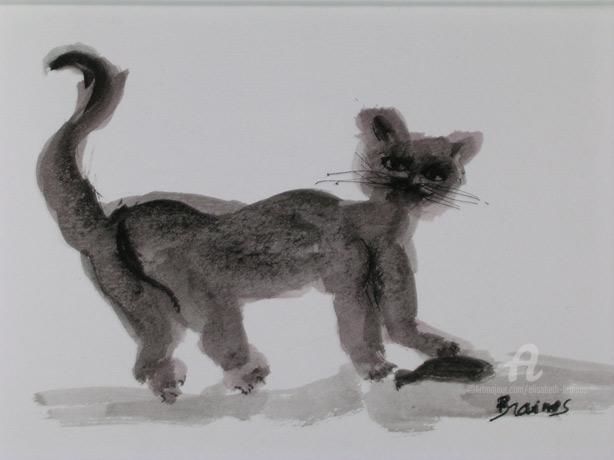 "china-ink-13x18cm.j…" başlıklı Tablo Elisabeth Brainos tarafından, Orijinal sanat
