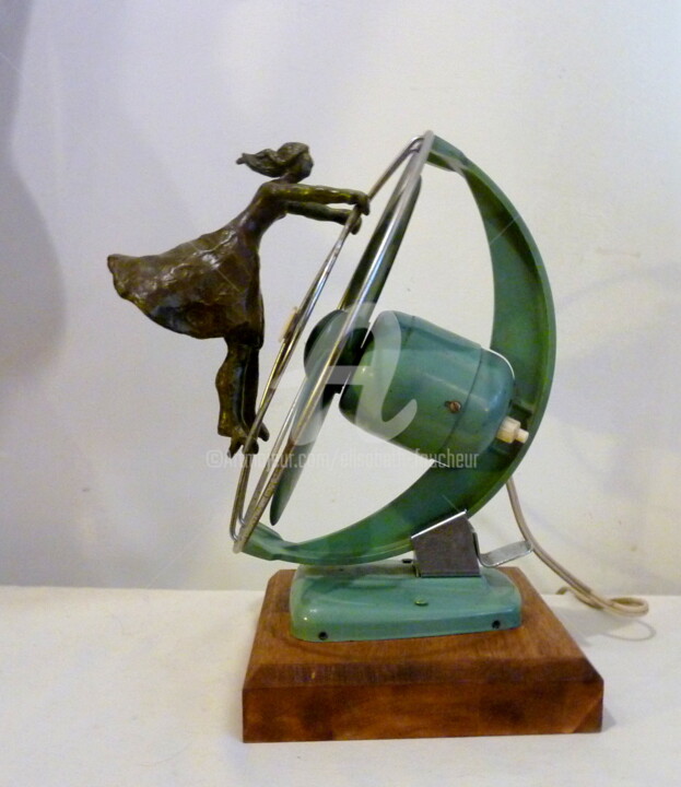雕塑 标题为“"Prendre l'air"” 由Elisabeth Faucheur, 原创艺术品