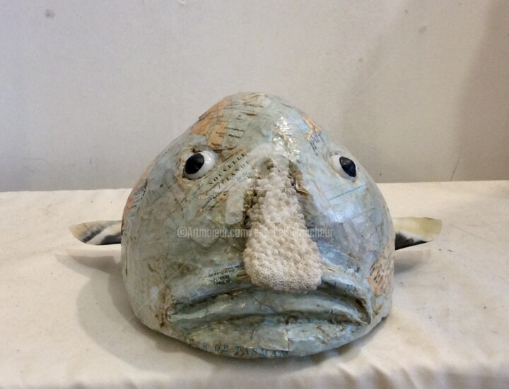 Le Blob Fish », Sculpture by Elisabeth Faucheur | Artmajeur