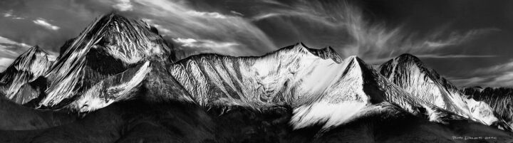 Photographie intitulée "Les Andes" par Elisabeth Hurtel, Œuvre d'art originale, Photographie numérique
