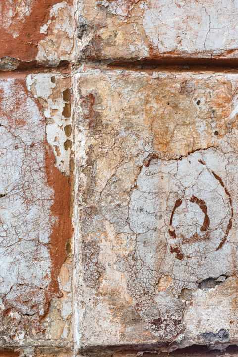 Fotografia zatytułowany „mur romain.jpg” autorstwa Elisabeth Laplante, Oryginalna praca, Fotografia cyfrowa