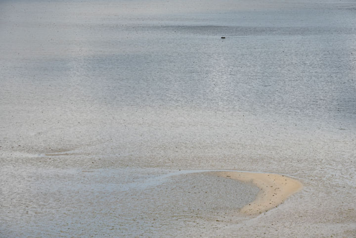 Photographie intitulée "banc de sable.jpg" par Elisabeth Laplante, Œuvre d'art originale, Photographie numérique
