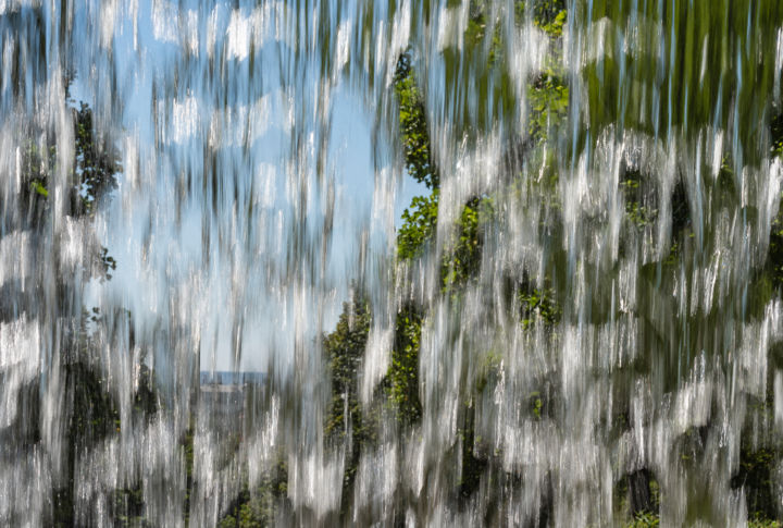 Photographie intitulée "dentelle d'eau.jpg" par Elisabeth Laplante, Œuvre d'art originale, Photographie numérique