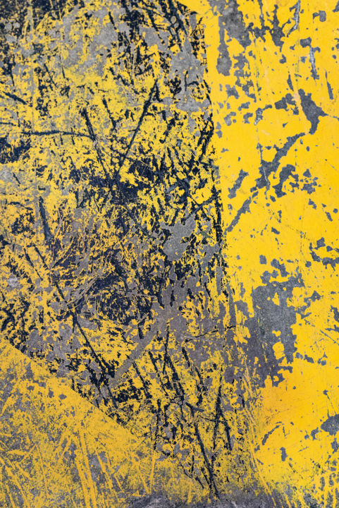 Fotografia intitulada "jaune d'usine.jpg" por Elisabeth Laplante, Obras de arte originais, Fotografia digital