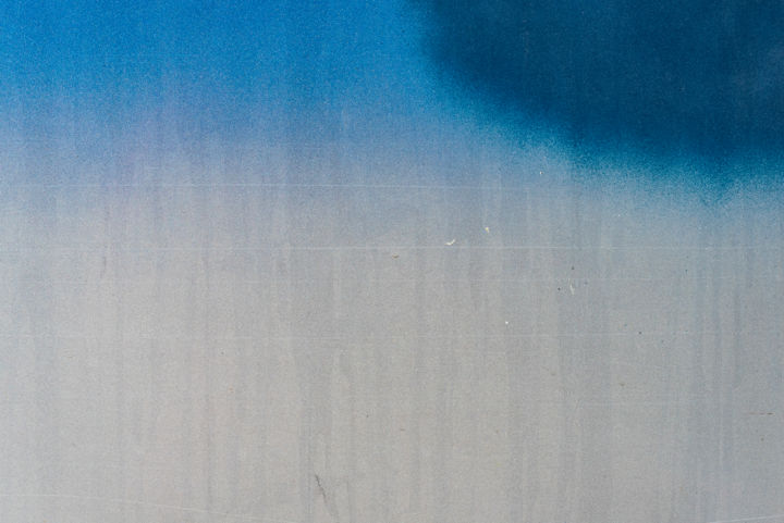 Fotografia zatytułowany „blue moon” autorstwa Elisabeth Laplante, Oryginalna praca, Fotografia cyfrowa