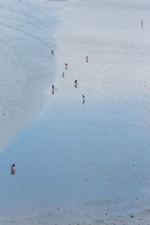 摄影 标题为“Sable bleu” 由Elisabeth Laplante, 原创艺术品, 数码摄影