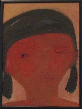 Картина под названием "Brun" - Elisabeth Lecourt, Подлинное произведение искусства