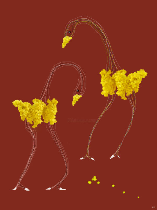 Grafika cyfrowa / sztuka generowana cyfrowo zatytułowany „MATURITY” autorstwa Elisa Cozzani, Oryginalna praca, 2D praca cyfr…