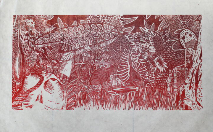 Printmaking,  19.7x35.8 in 