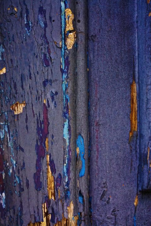 Фотография под названием "L'Arbre Bleu" - Elise Maurice, Подлинное произведение искусства, Цифровая фотография Установлен на…